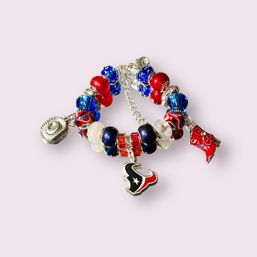 Houston Texans Charm Bracelet NFL